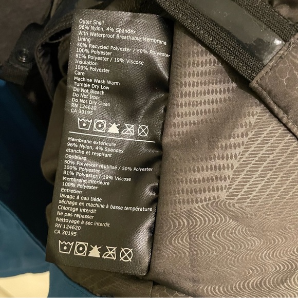 Holden Teal Blue Green Insulated Ski Snowboard Jacket XS - Picture 8 of 11